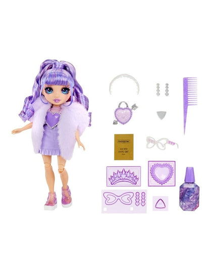 Creative Crystals Violet Fashion Doll