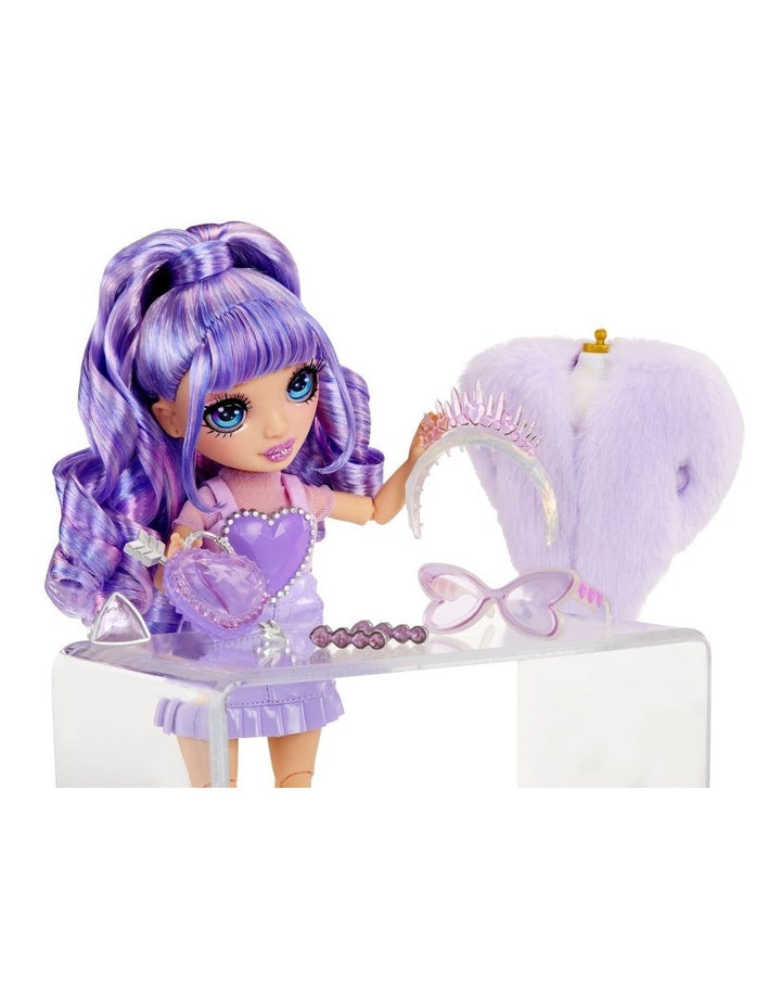 Creative Crystals Violet Fashion Doll