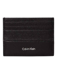 Must Cardholder in Black Caviar Grain/Smooth