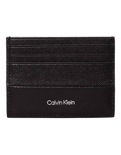 Must Cardholder in Black Caviar Grain/Smooth