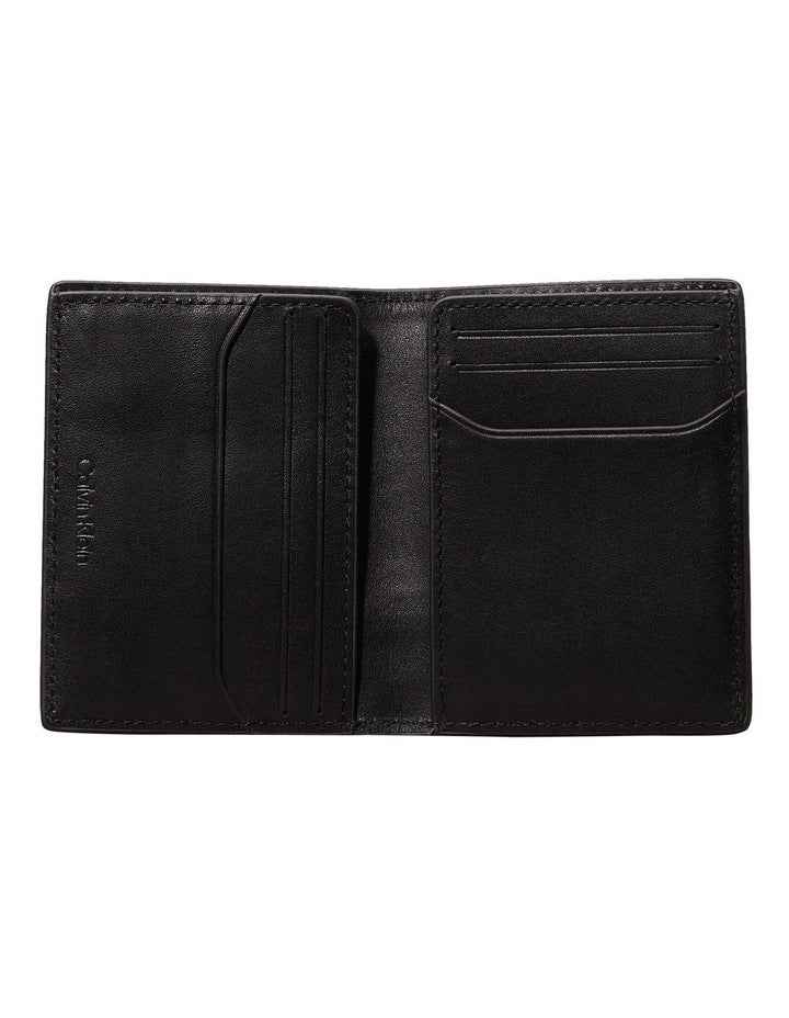 Must Bifold Wallet in Black Caviar Grain/Smooth