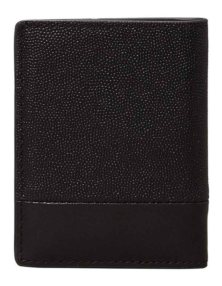 Must Bifold Wallet in Black Caviar Grain/Smooth