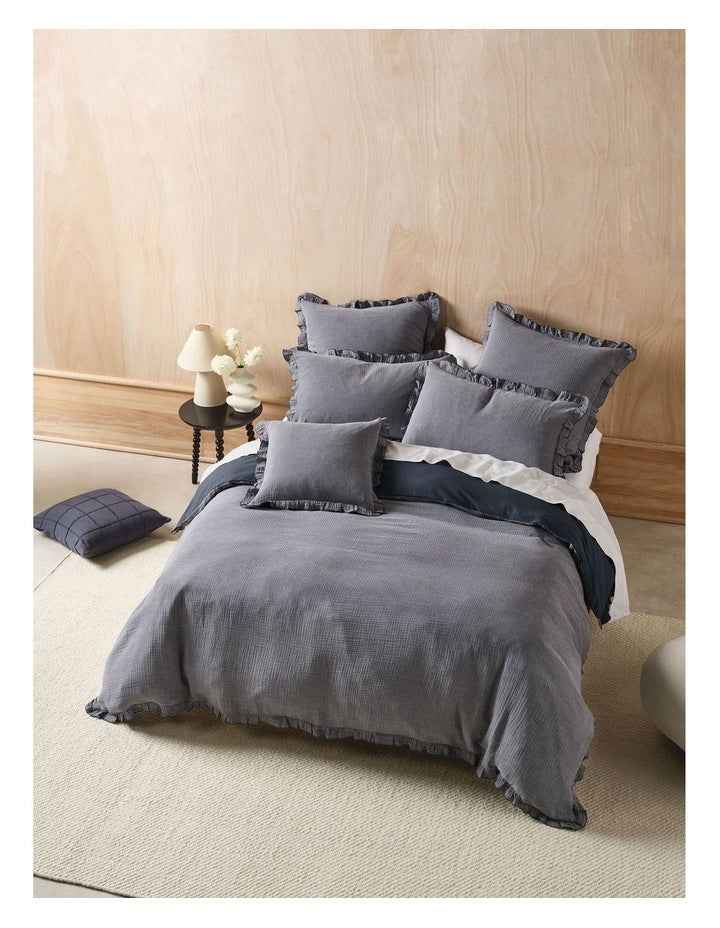 Lucy Cushion 48cmx48cm in Navy