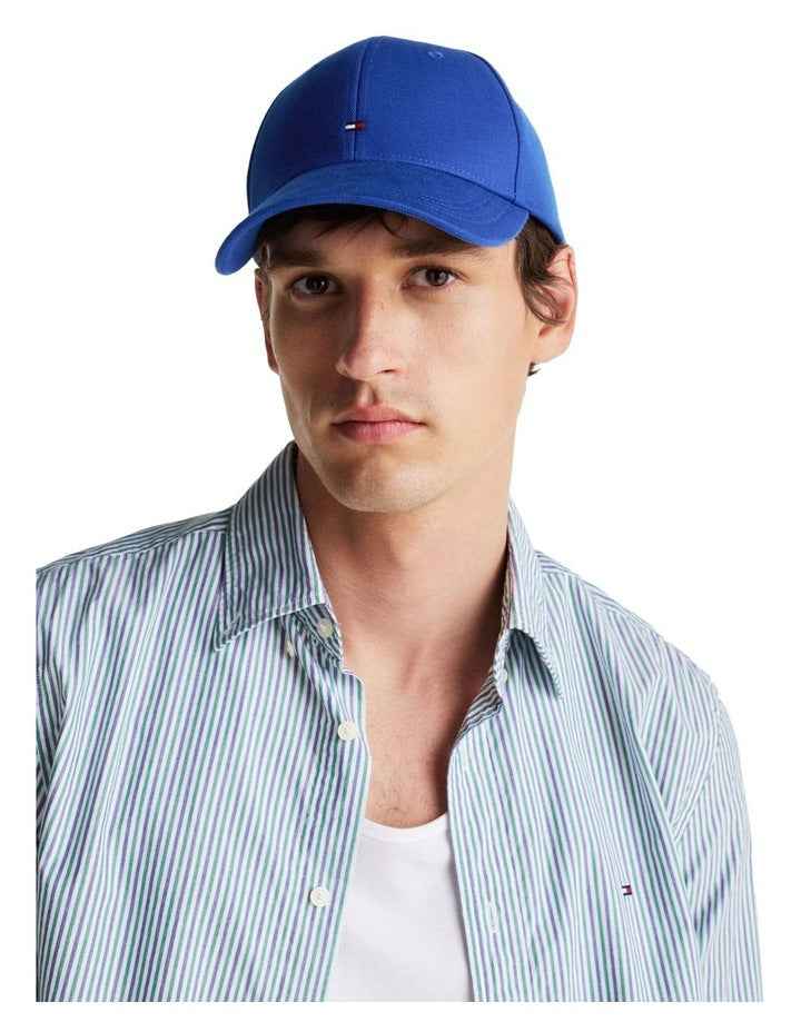 Flag Cotton Cap in Blue