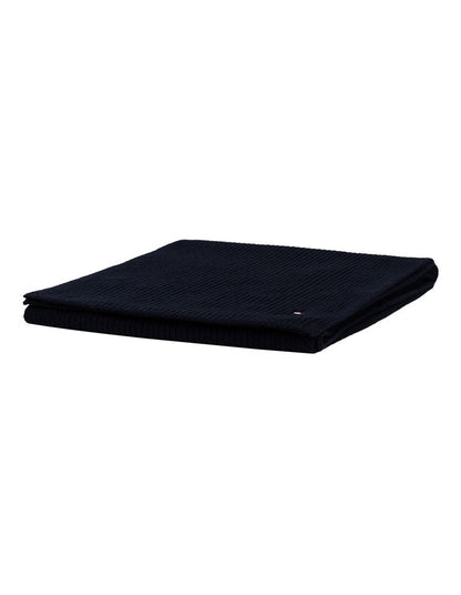 Flag Pima Cotton Cashmere Scarf in Navy