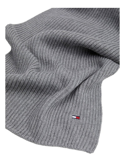 Flag Pima Cotton Cashmere Scarf in Grey