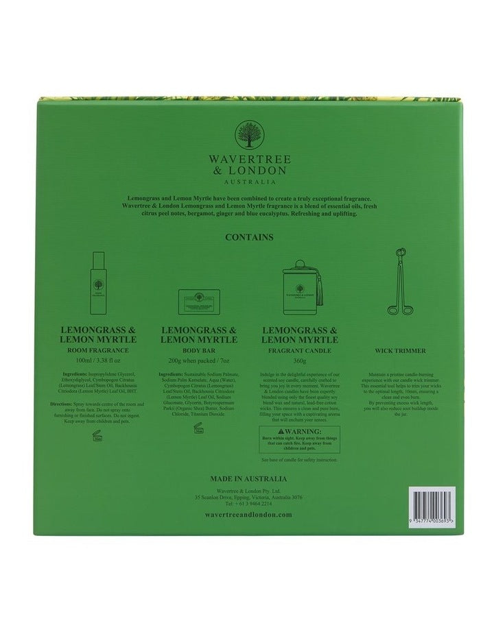 Lemongrass and Lemon Myrtle Gift Box