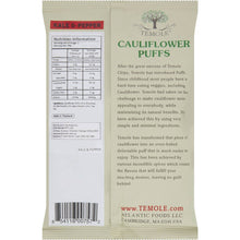 Temole Cauliflower Puffs Kale & Pepper 56g
