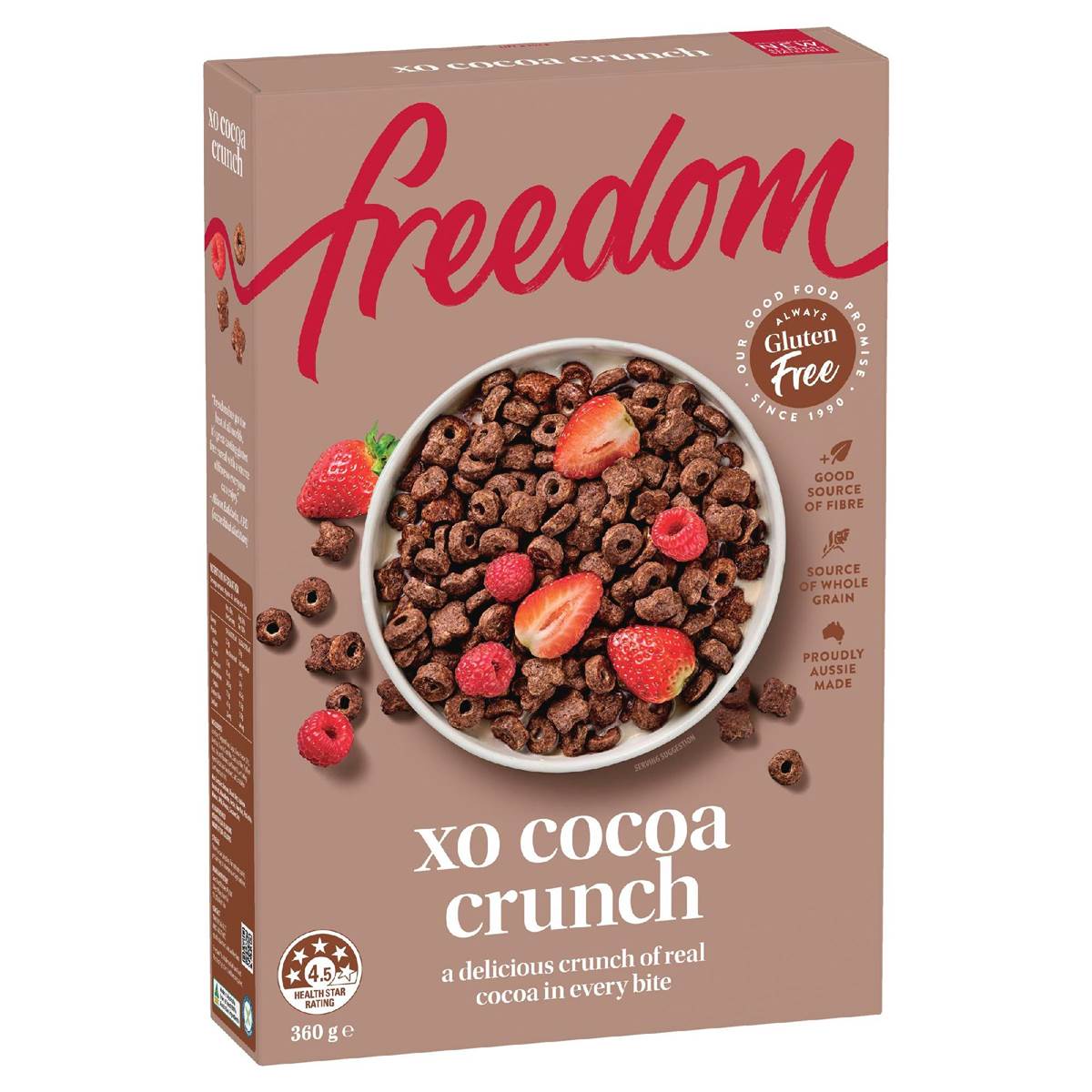 Freedom Classic Xo Cocoa Crunch Cereal 360g
