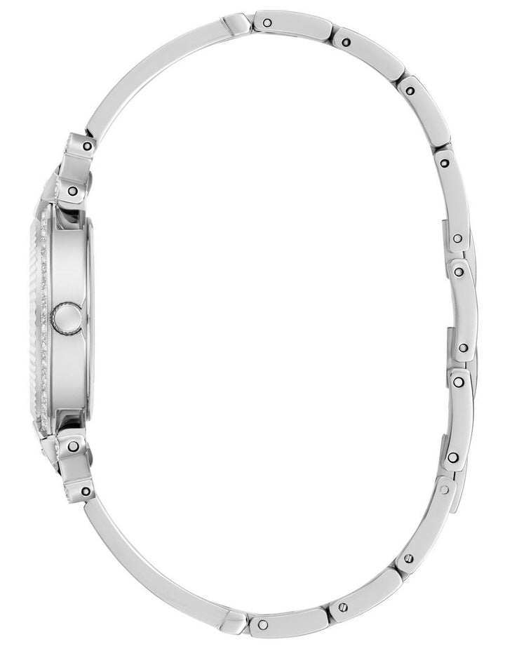 Analog Watch in Silver Tone
