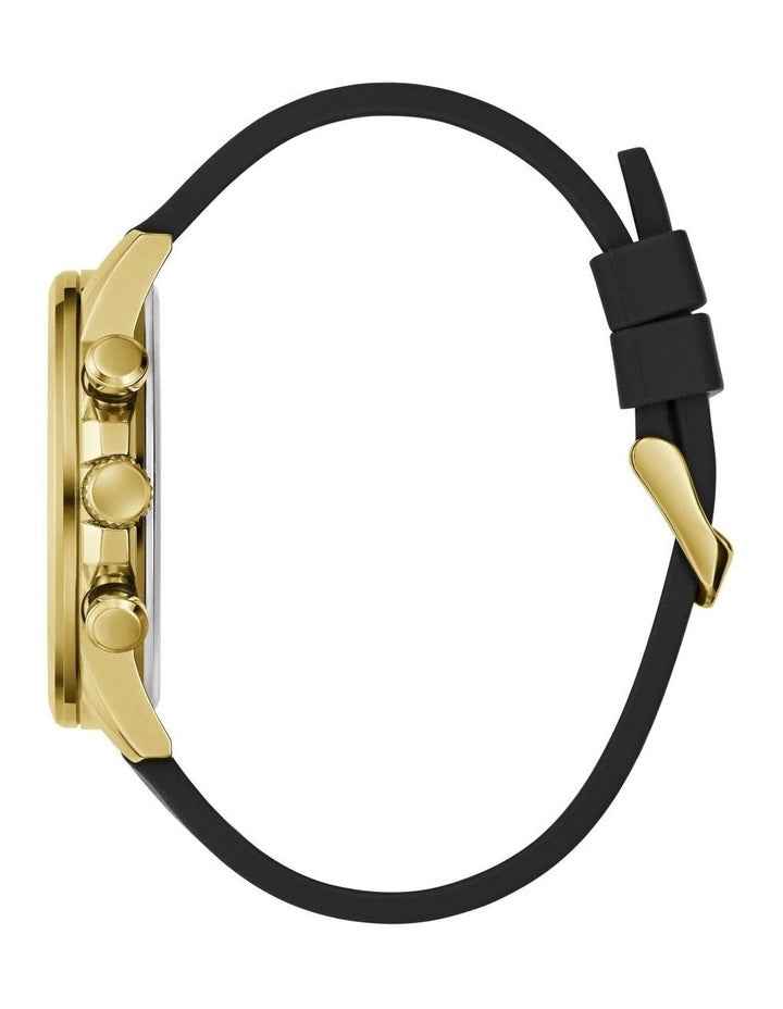 Multi-function Watch in Black/Gold Tone