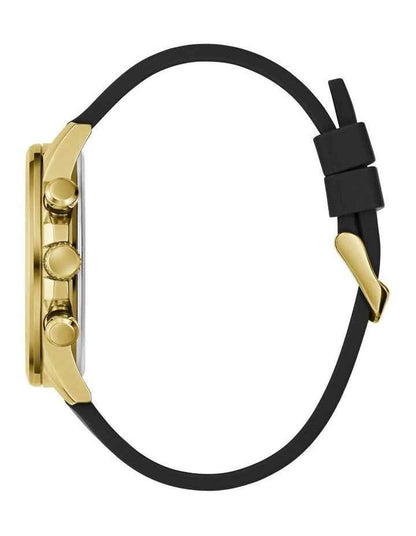 Multi-function Watch in Black/Gold Tone