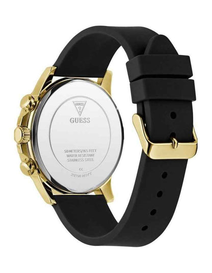 Multi-function Watch in Black/Gold Tone