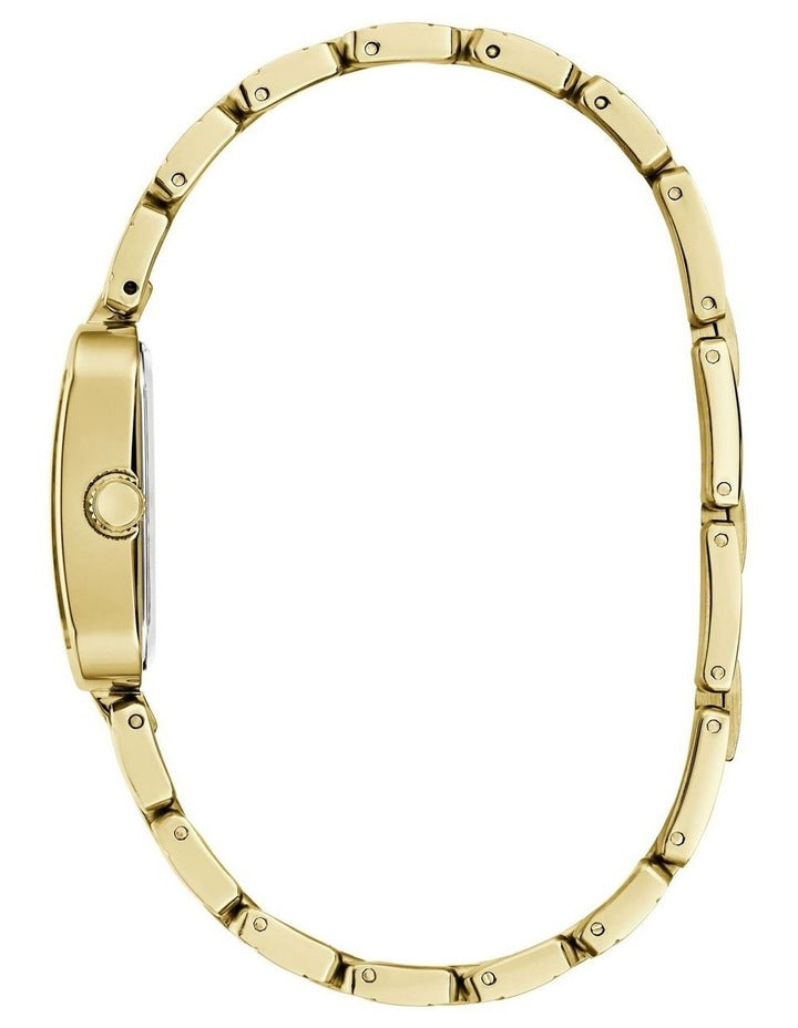 Analog Watch in Gold Tone