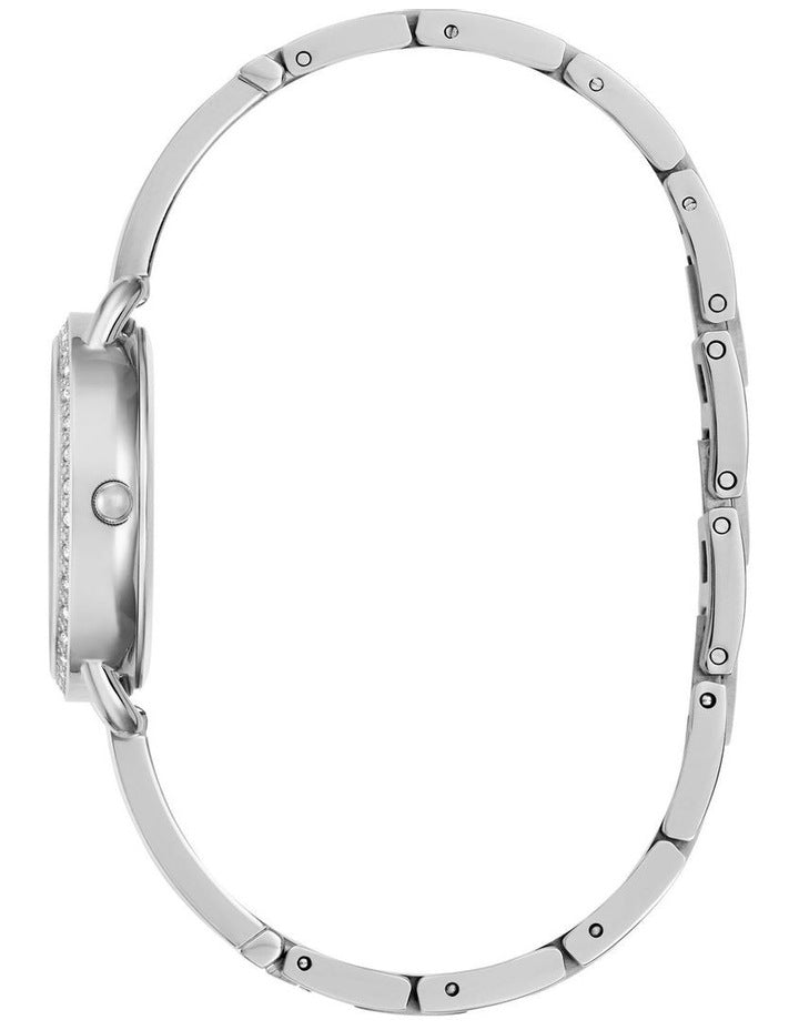 Analog Watch in Silver Tone