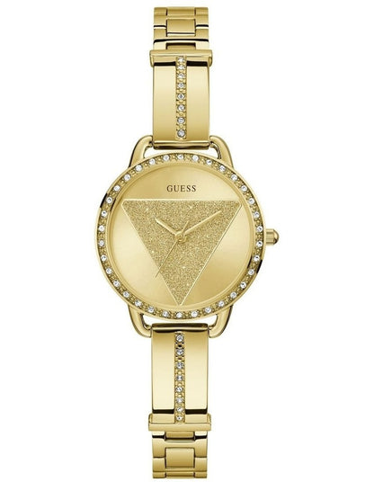 Analog Watch in Gold Tone