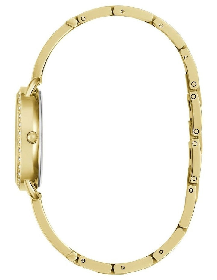 Analog Watch in Gold Tone