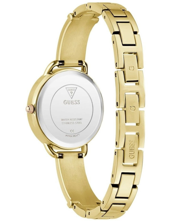 Analog Watch in Gold Tone