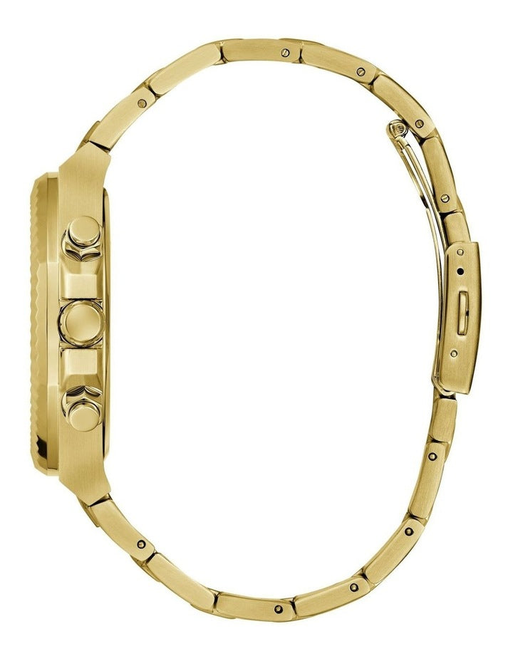 Multi function Watch in Gold Tone