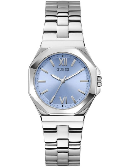 Analog Watch in Silver Tone