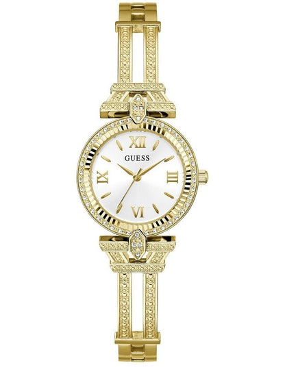 Analog Watch in Gold Tone