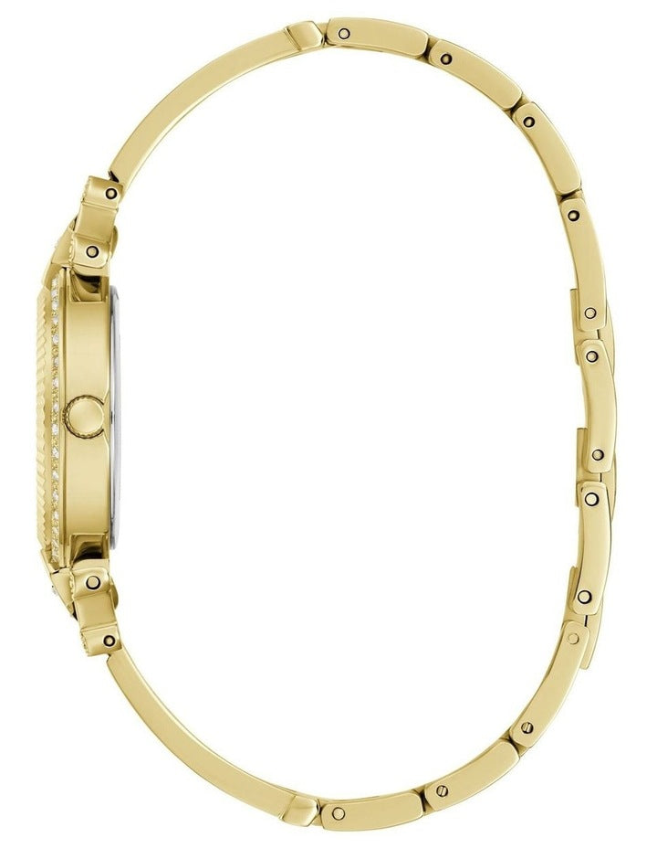Analog Watch in Gold Tone