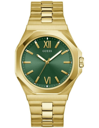 Analog Watch in Gold Tone