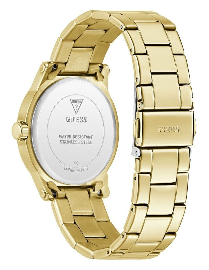 Analog Watch in Gold Tone