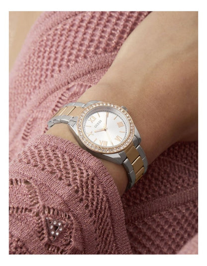 Analog Watch in 2 Tone