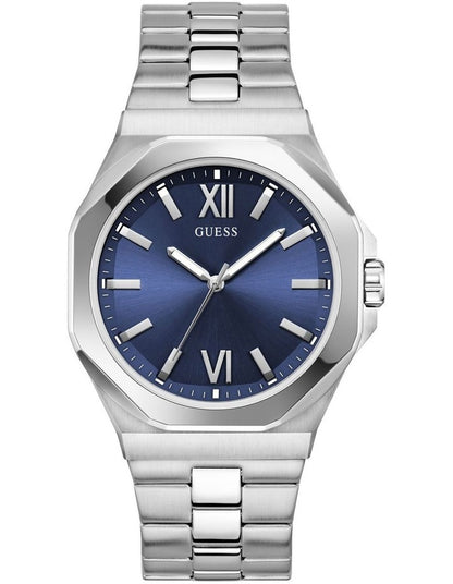 Analog Watch in Silver Tone