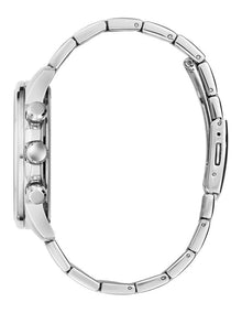 Multi Function Watch in Silver Tone