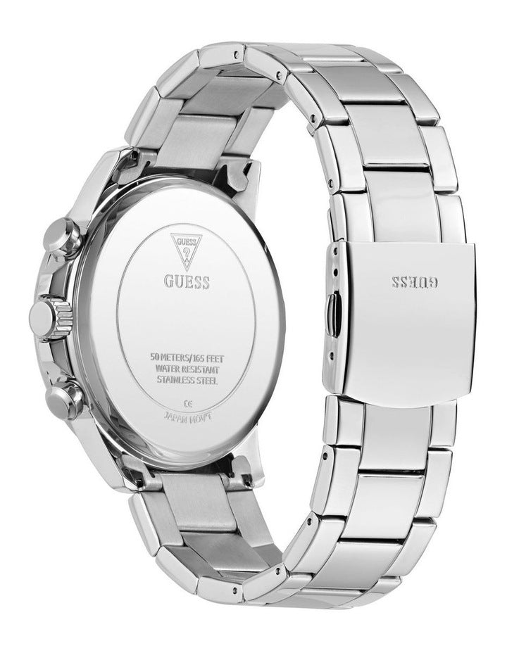 Multi Function Watch in Silver Tone