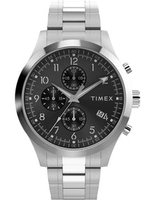 Dress Chronograph Watch 43mmin Stainless Steel