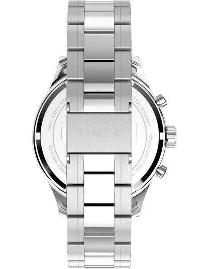 Dress Chronograph Watch 43mmin Stainless Steel