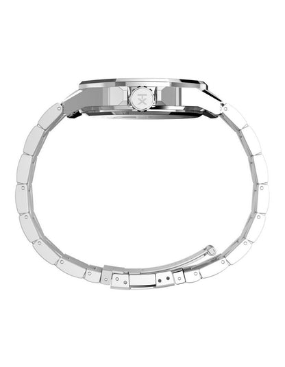 Essex Day And Date Watch 46mm in Stainless Steel
