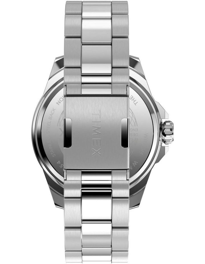 Essex Day And Date Watch 46mm in Stainless Steel