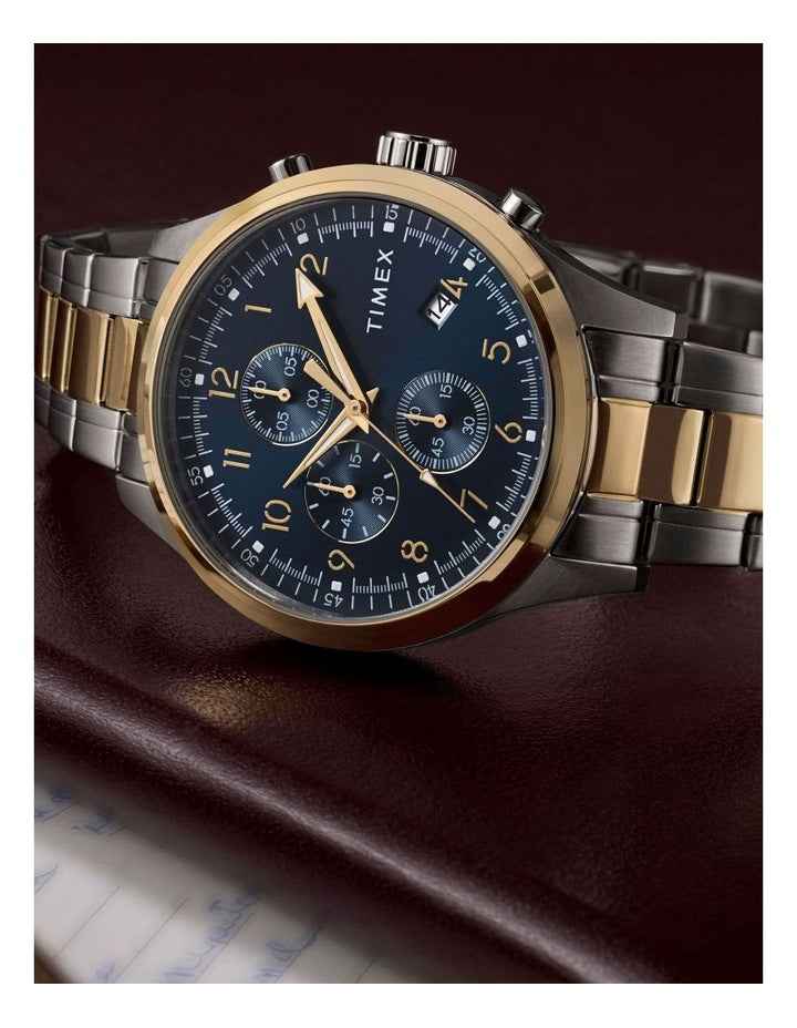 Dress Chronograph Watch43mm in Stainless Steel