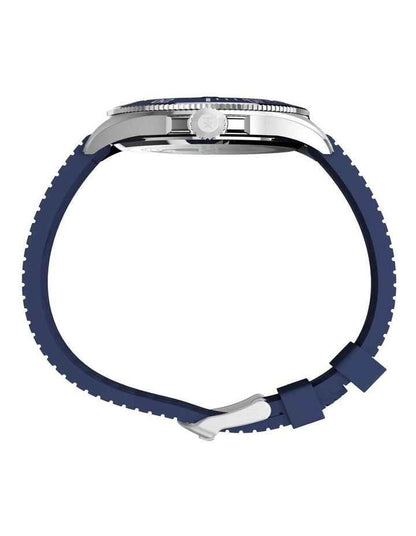 Harborside Coast Synthetic Rubber Strap Watch 44mm in Blue