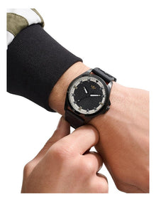 Originals Iconic One IP Steel Silicone Watch in Black