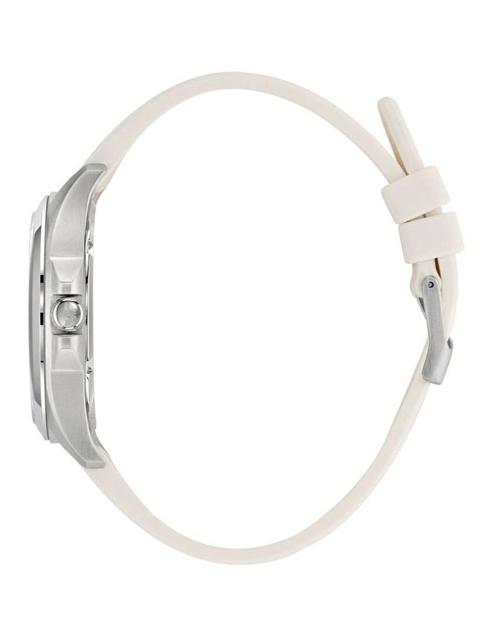 Originals Iconic One Steel Silicone Watch in White