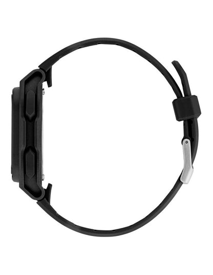 City Tech Four Resin Watch in Black