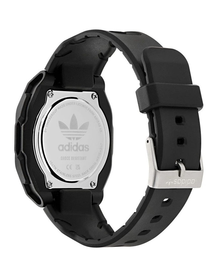 City Tech Four Resin Watch in Black
