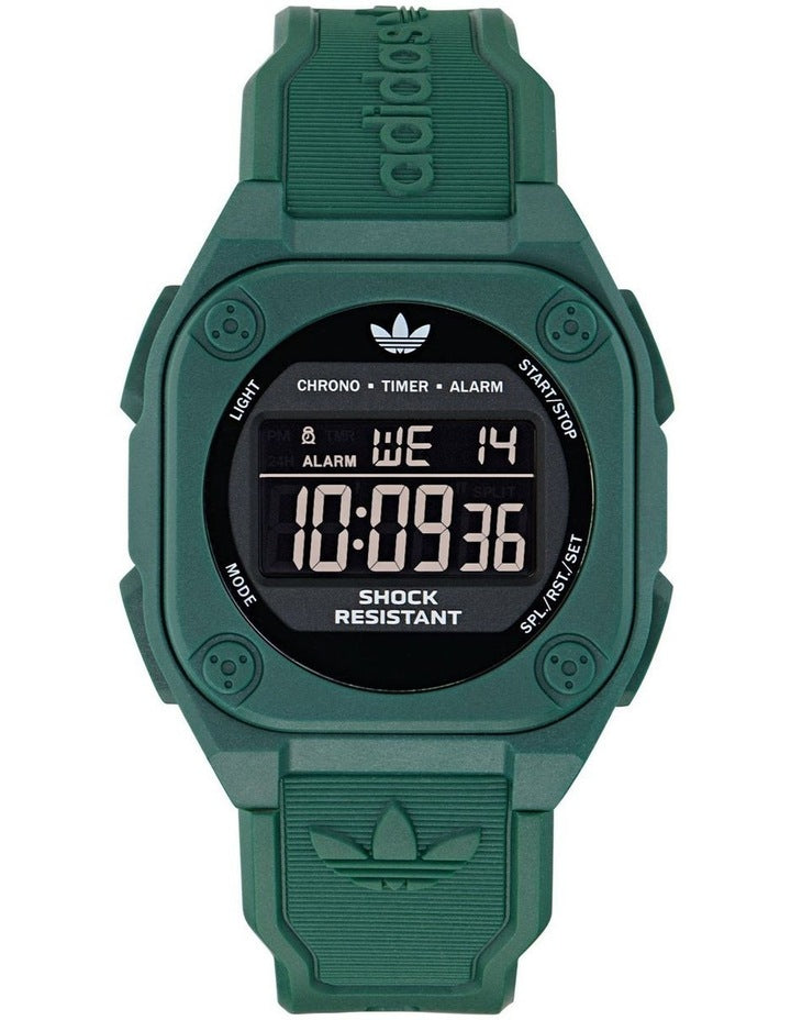 City Tech Four Resin Watch in Green
