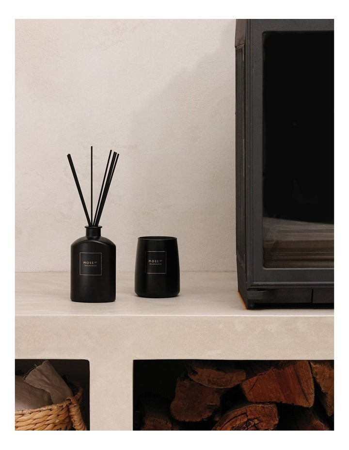 Vintage Leather & Cedarwood Large Candle 370g