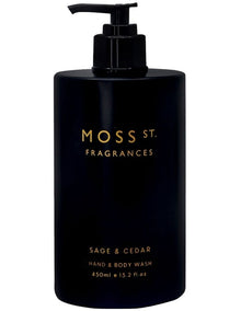 Sage And Cedar Hand And Body Wash 450ml