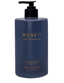 Sage And Cedar Hand And Body Cream 450ml