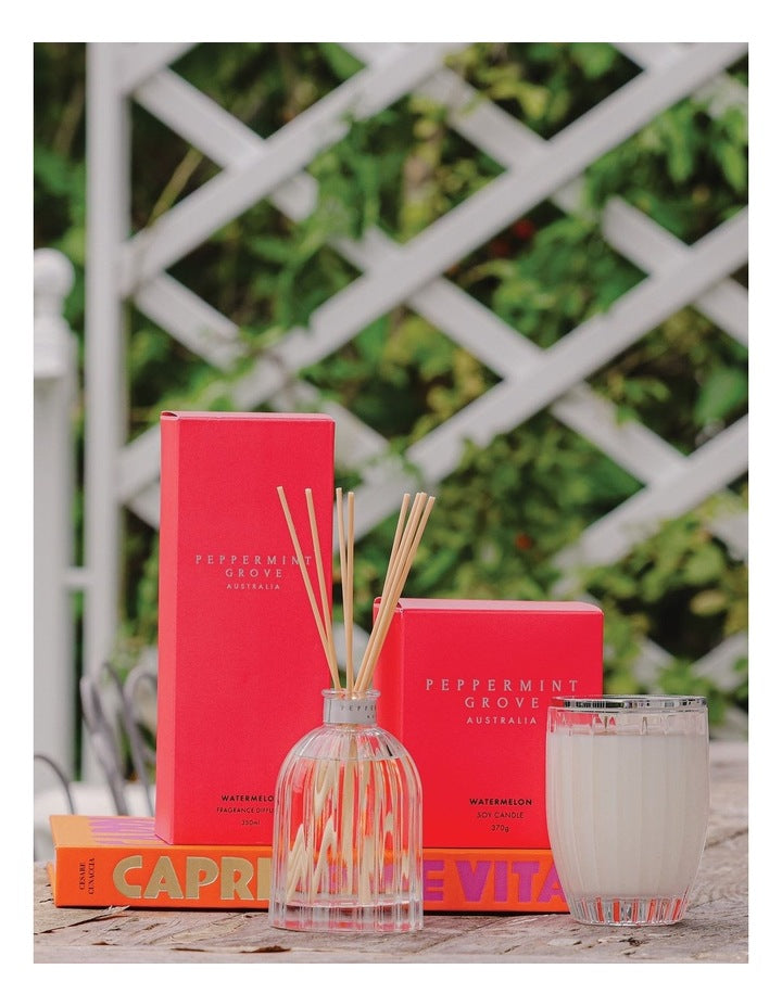 Watermelon Large Soy Candle 370g