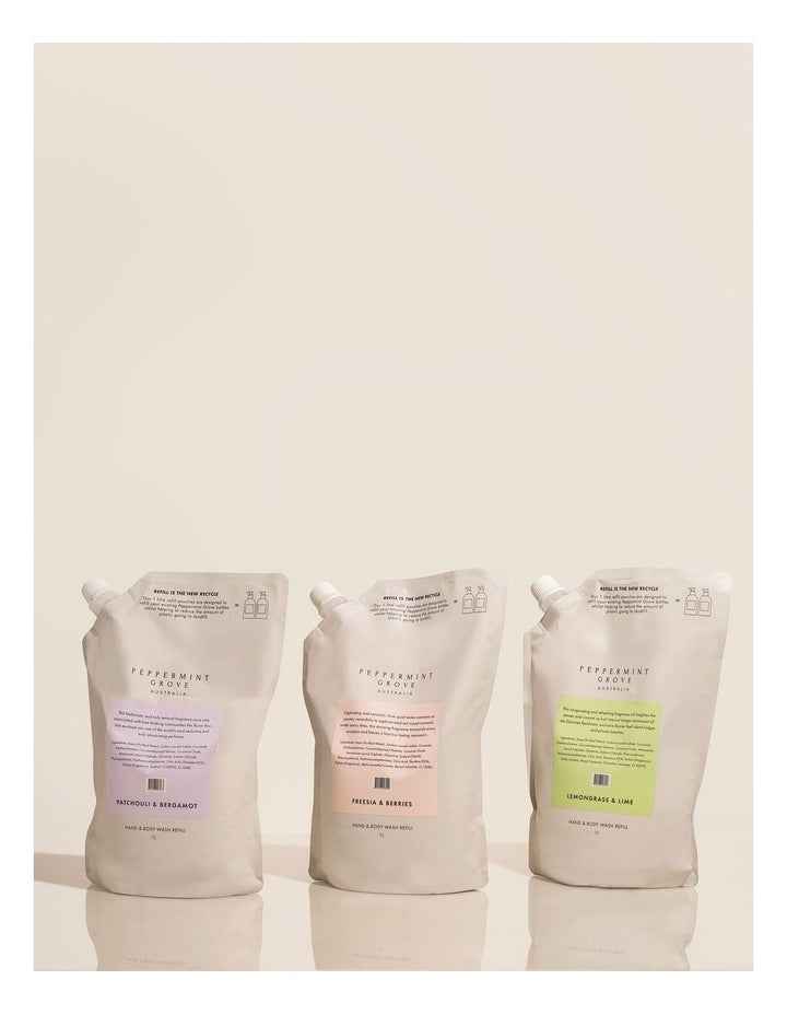 Patchouli & Bergamot - Hand & Body Wash Refill 1L