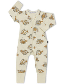 Baby Zip Wondersuit in Yellow