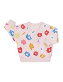 Kids Soft Threads Pullover in Pink